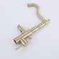 brushed gold bathroom faucet with handheld shower color:Brushed Gold