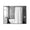 Silvara Series Silver Framed Rectangular Bathroom Mirror