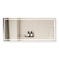 110"x48" Adjustable LED Bathroom Vanity Mirror with Brightness Memory – Anti Fog