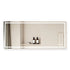 110"x48" LED bathroom vanity mirror with lights – anti-fog, dimmable, modern frameless design for large bathrooms