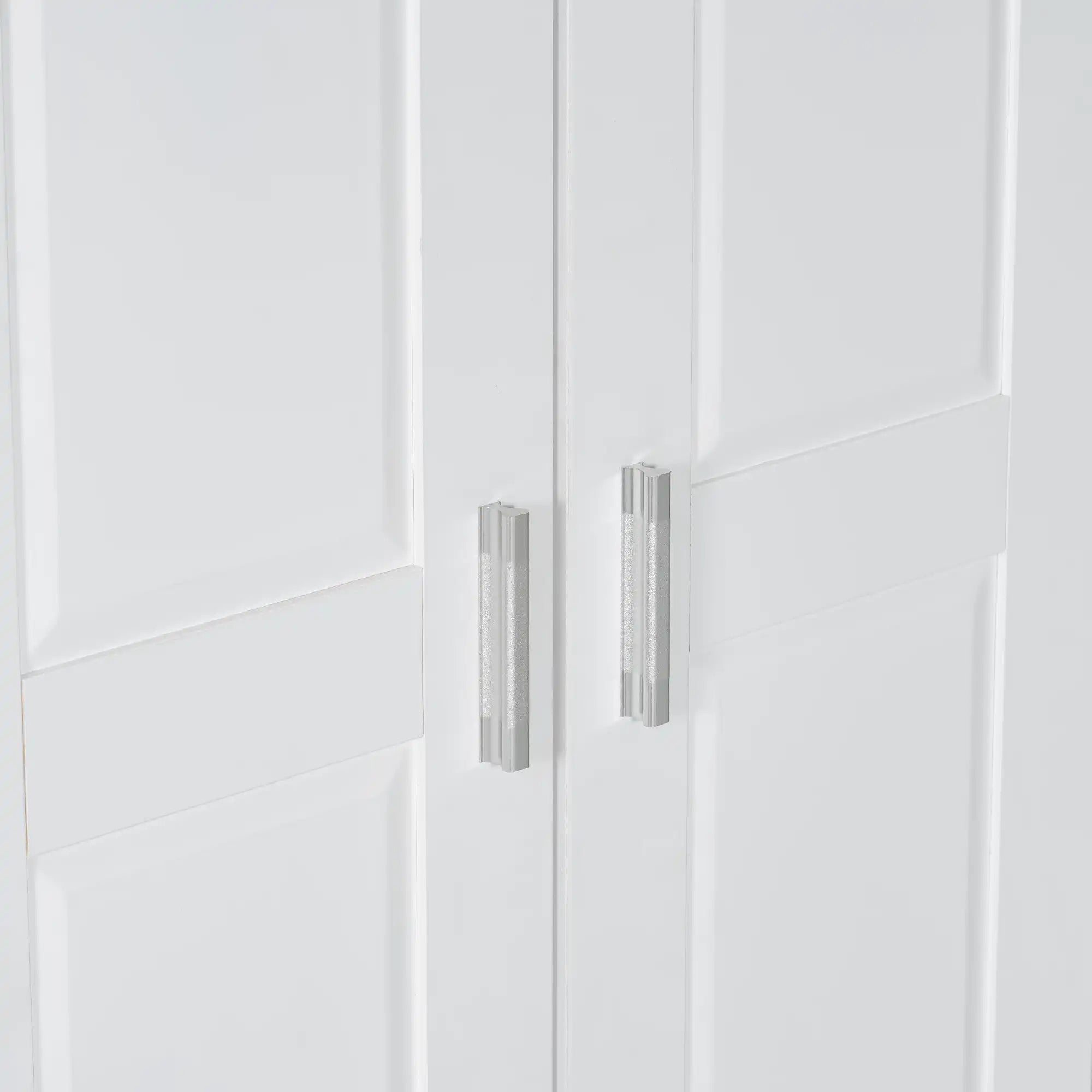 71.25” High White Tower Cabinet Bathroom – 5 Adjustable Shelves, Anti-Tip Design &amp; Space-Saving Storage