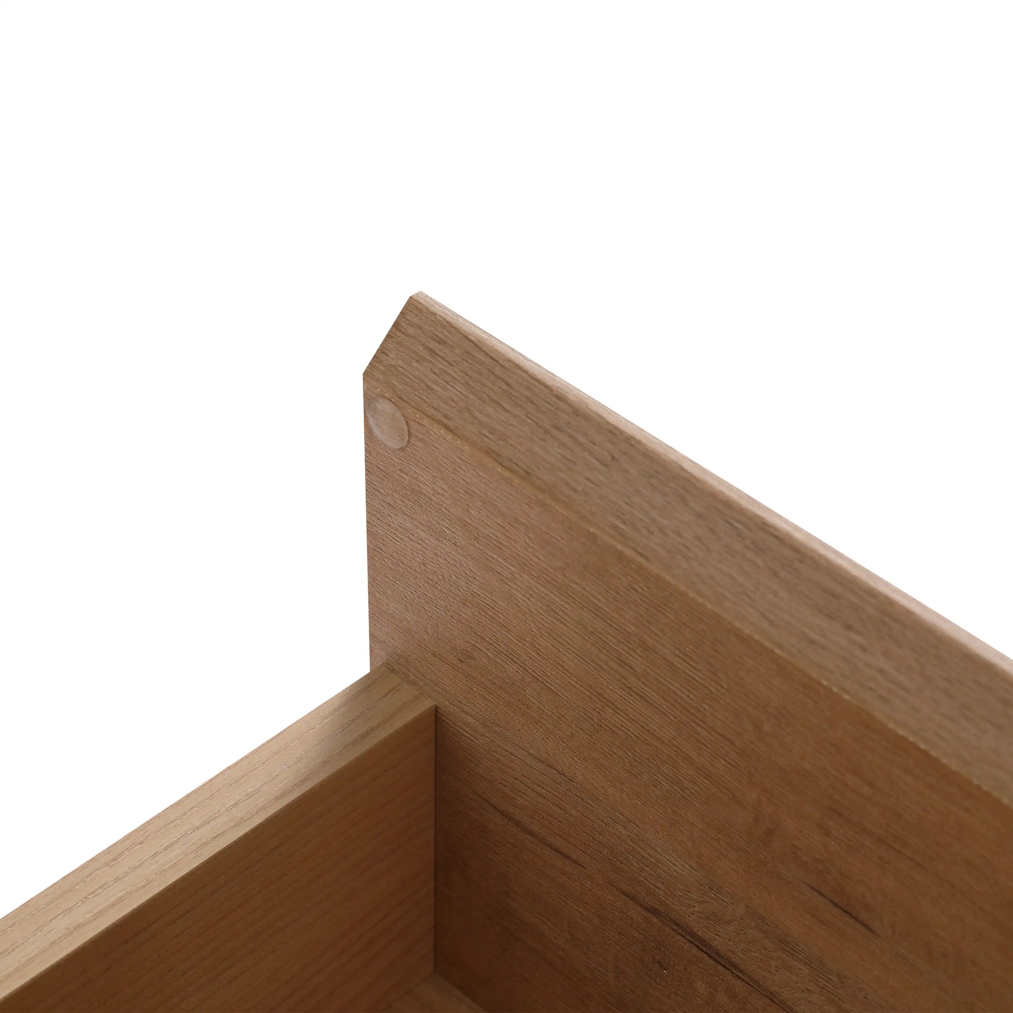 36" wall mounted bathroom vanity drawer detail with soft-close cushion design | Ace Decor