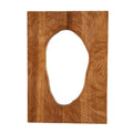 Eon Series 20" Rectangular Rosewood Bathroom Decorative Wall Mirror