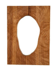 Eon Series 20" Rectangular Wall Rosewood Vanity Mirror