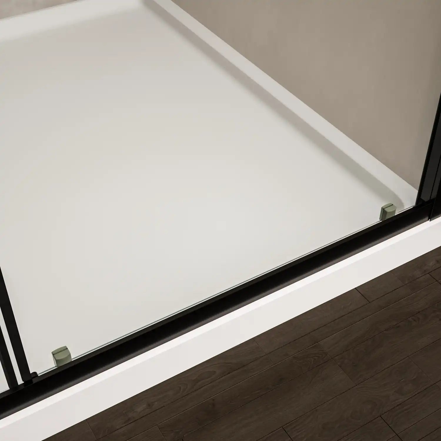 44&quot;-48&quot;/56&quot;-60&quot;W x 72&quot;H Sliding Shower Door, Matte Black Frame with 1/4&quot; Tempered Glass color: Matte Black