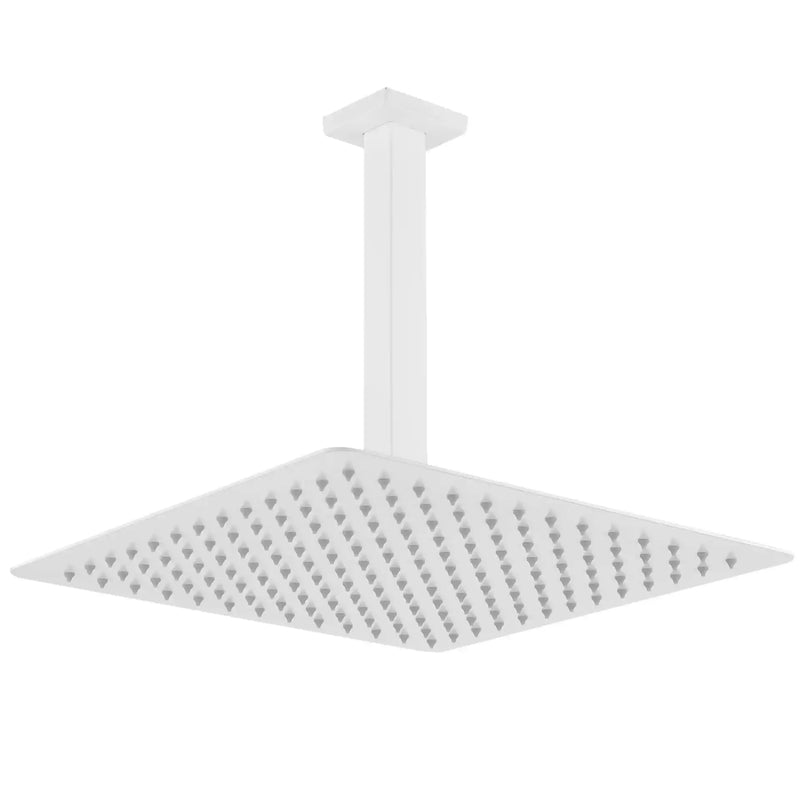 Lorton 12" White Rain Shower Head