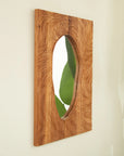 Eon Series 20" Rectangular Wall Rosewood Vanity Mirror