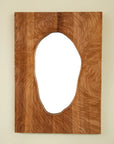 Eon Series 20" Rectangular Wall Rosewood Vanity Mirror
