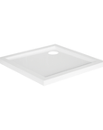 32 x 32 inch Corner Drain Shower Base color:White