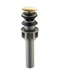 Aurora Series Widespread Bathroom Sink Faucet in Brushed Gold