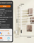 17 x 31 electric towel bar warmer with smart LED control, IPX5 waterproof rating, and remote operation | Ace Decor