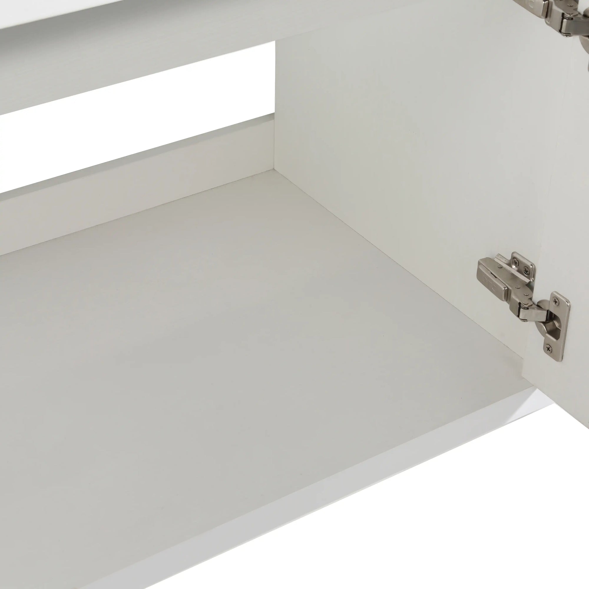 18&#39;&#39; Floating Bathroom Vanity with White Resin Sink &amp; Soft-Close Door