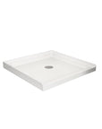 36 x 36 inch Acrylic Shower Base Pan for Tile color:white 