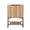 Freestanding Bathroom Vanity with Resin Basin - Modern and Elegant color: Maple