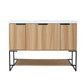 48" Freestanding Bathroom Vanity with Resin Basin color: Maple