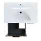 Freestanding Bathroom Vanity with Resin Basin - Modern and Elegant color: Maple