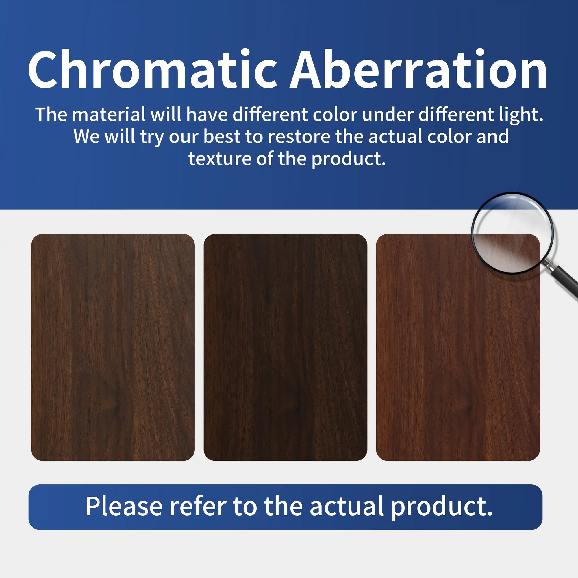 24" bathroom vanity walnut color variation under different lighting conditions | Ace Decor
