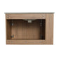 30-Inch Bathroom Vanity with Adjustable Open Shelves color: Imitative Oak