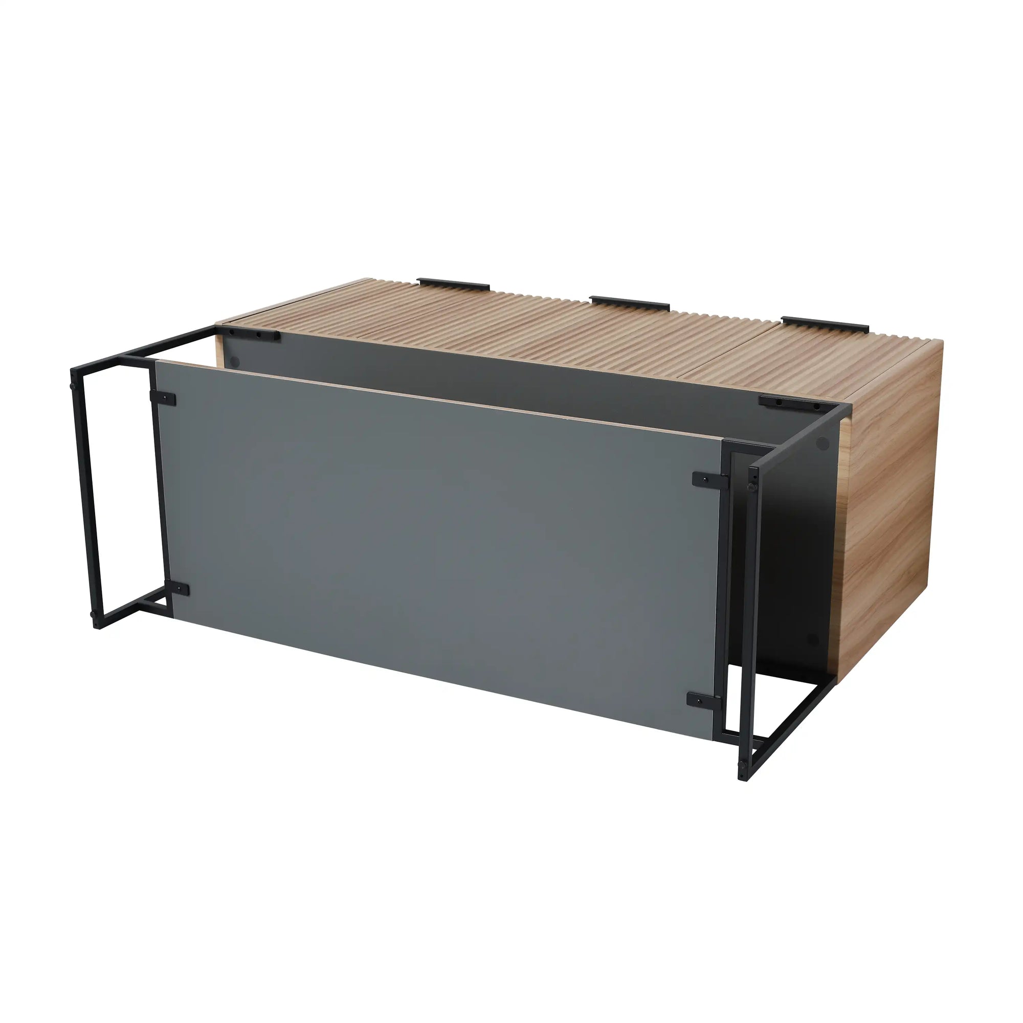 maple bathroom vanity 48 back panel and frame structure detail | Ace Decor
