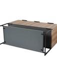 maple bathroom vanity 48 back panel and frame structure detail | Ace Decor