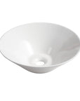 Oakline Vessel Series 24" Bathroom Wall-Mounted Vanity with Slim Tapered Vessel Sink