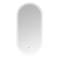 Dimmable Switch-Held Memory LED Bathroom Mirror color:White