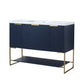 48" Freestanding Bathroom Vanity with Resin Basin color: Navy Blue