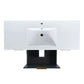 48" Freestanding Bathroom Vanity with Resin Basin color: Navy Blue