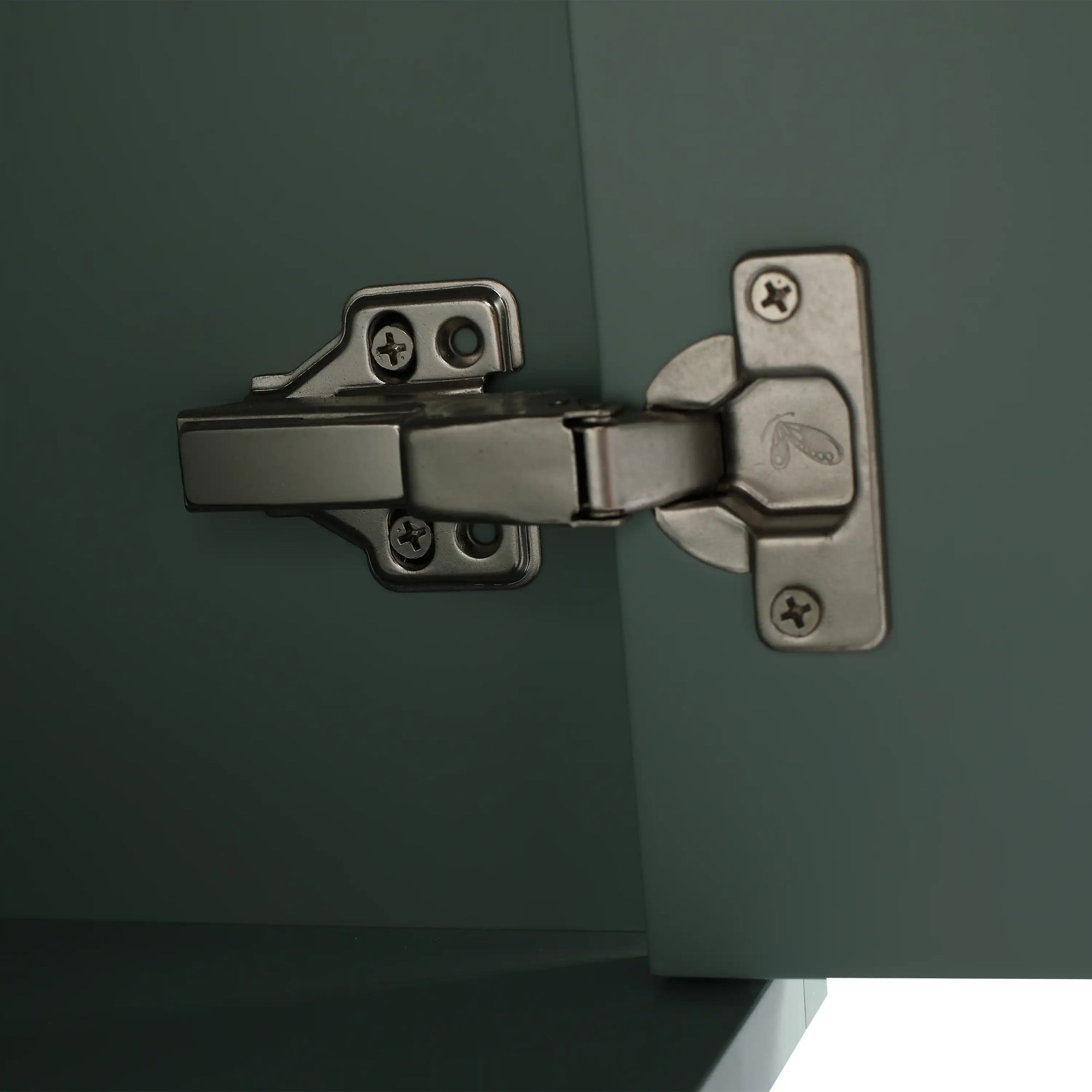 36" vanity bathroom 36 inch soft-close hinge detail | Ace Decor