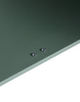 36" vanity bathroom 36 inch interior shelf detail in sage green | Ace Decor