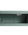 36" vanity bathroom 36 inch rear cabinet interior view | Ace Decor