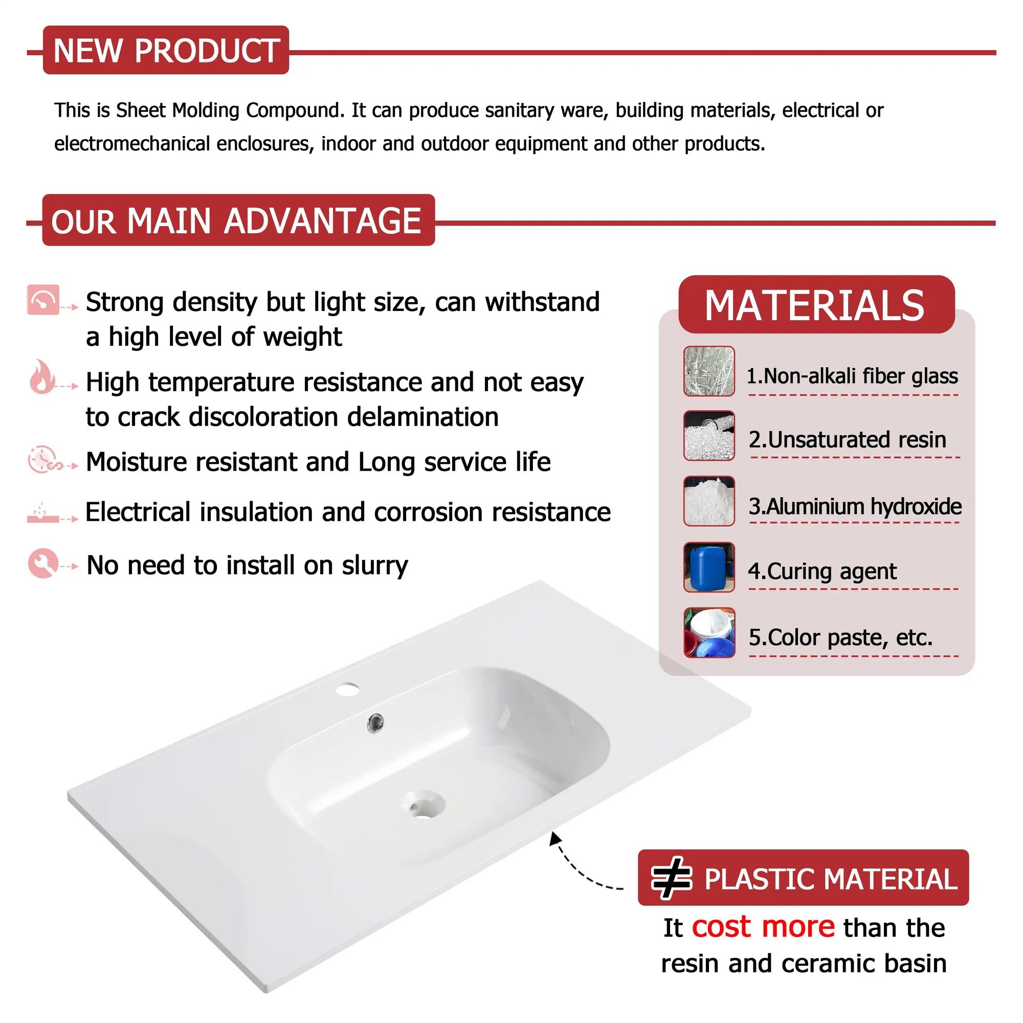 36" wall mounted single bathroom vanity with integrated sink, modern walnut finish | Ace Decor