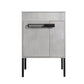 Bathroom Vanity With Sink, Freestanding Bathroom Vanity or Floating is Optional Conversion color: Cement Grey | size:24 inch