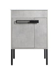 Bathroom Vanity With Sink, Freestanding Bathroom Vanity or Floating is Optional Conversion color: Cement Grey | size:24 inch