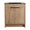 30 inch bathroom vanity with sink, freestanding imitative oak cabinet with black integrated sink front view, 30" | Ace Decor