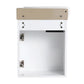 16" Soft-Close Bathroom Vanity with Sink – Ideal for Small Spaces color: Gloss White