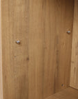 Interior wood panel detail of a 48 inch vanity for bathroom highlighting durable plywood construction and clean finish | Ace Decor