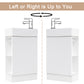 Bathroom Vanity Cabinet with Sink Two-tier Shelf COLOR:white