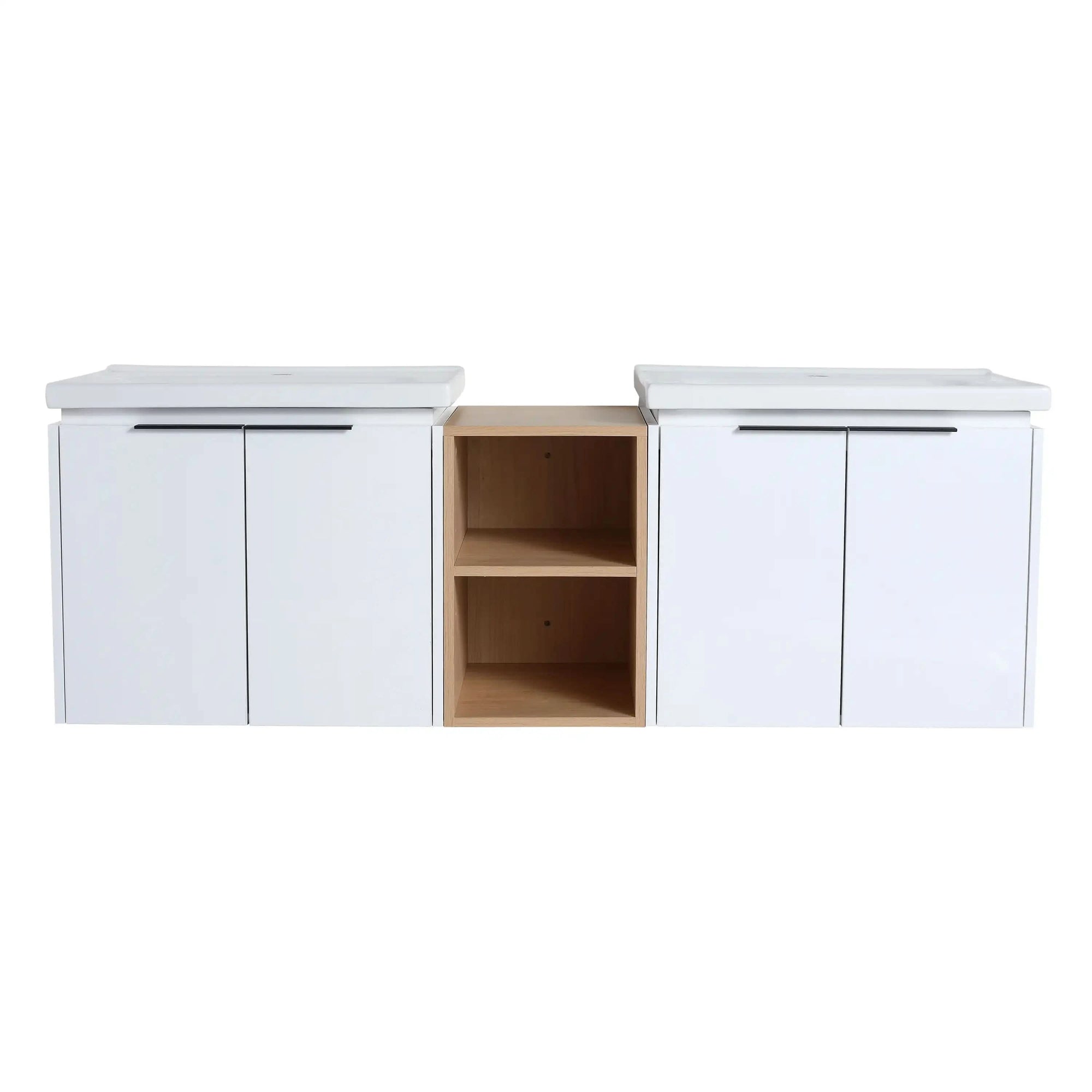 24&quot; Soft Close Bathroom Vanity with Sink - Ideal for Small Spaces size: 60 X 19