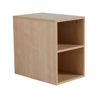 12 Inch Small Wall Mounted Storage Shelves, Suitable For Small Bathroom color:Light Oak