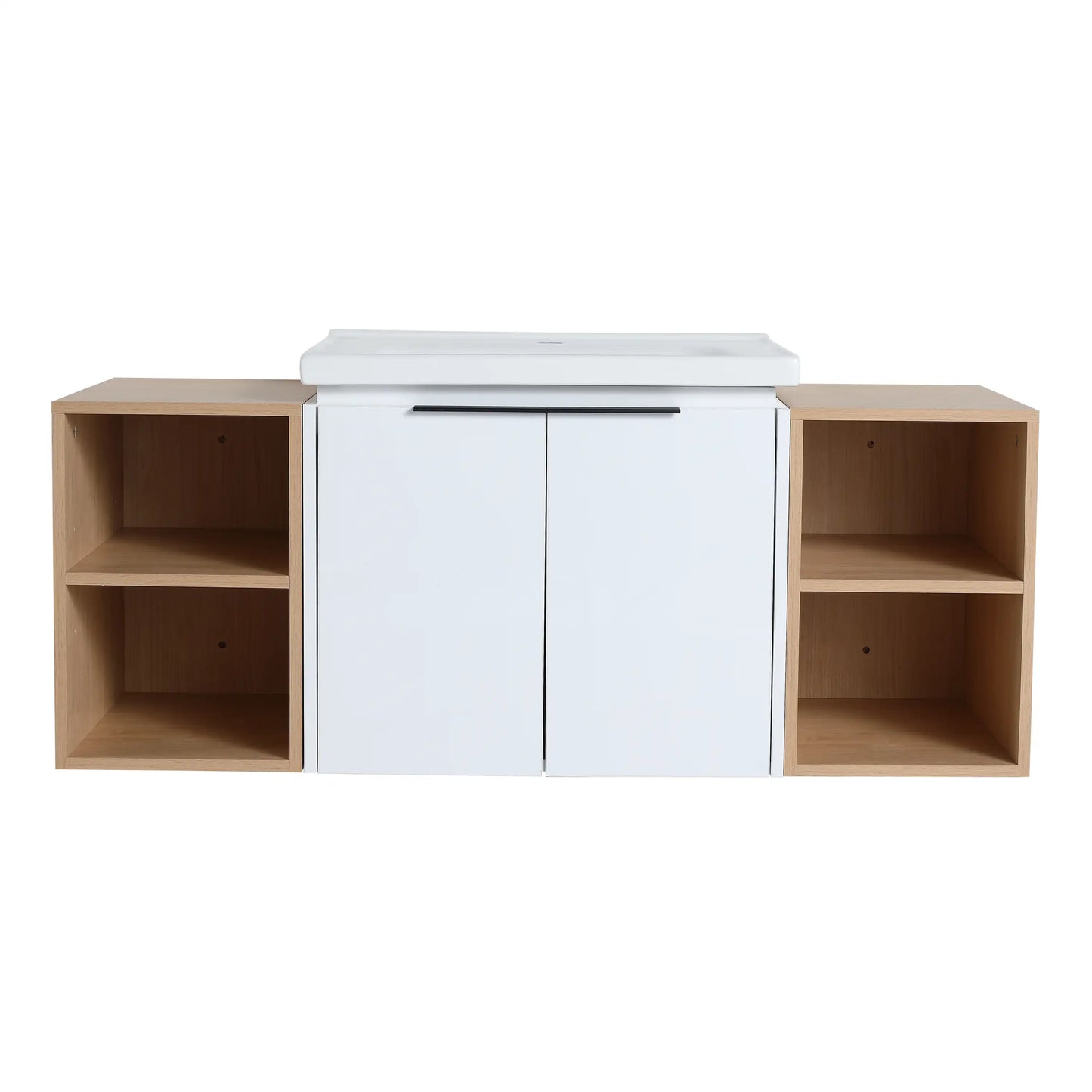 24" Soft Close Bathroom Vanity with Sink - Ideal for Small Spaces size: 48 X 19