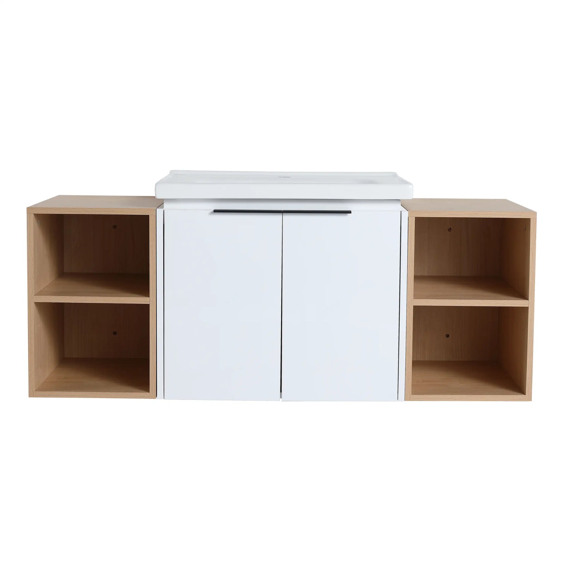 24" Soft Close Bathroom Vanity with Sink - Ideal for Small Spaces size: 48 X 19