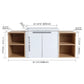 24" Soft Close Bathroom Vanity with Sink - Ideal for Small Spaces size: 48 X 19