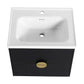 24" Wall-Mounted Bathroom Vanity With Sink, For Small Bathroom size: 24 X 19