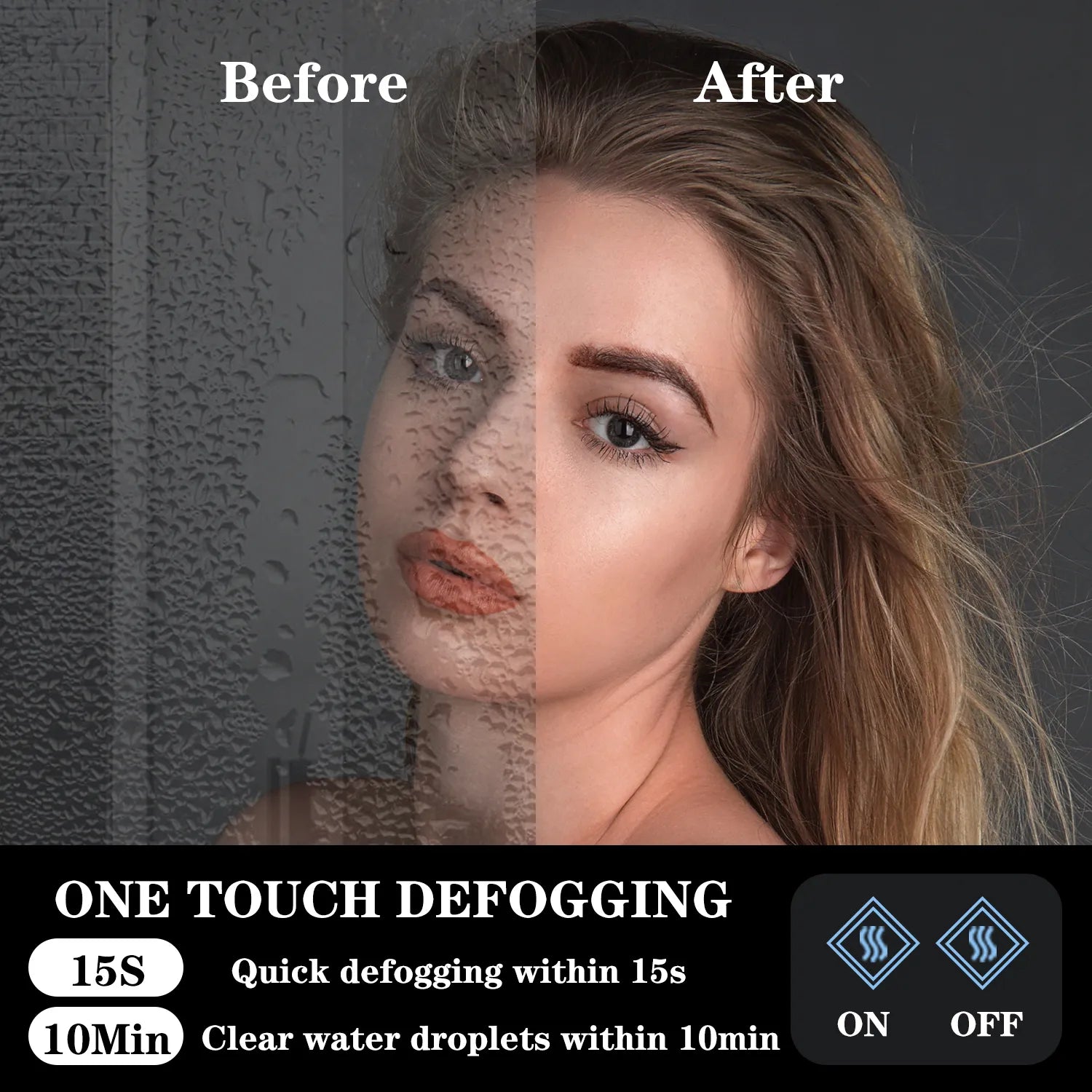 One-Touch Defogging Function