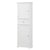 Norrin 67.3&quot; White Tall Narrow Bathroom Storage Cabinet with Drawer &amp; Shelves