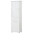 Valmor 68.1” Tall Bathroom Storage Cabinet in White.