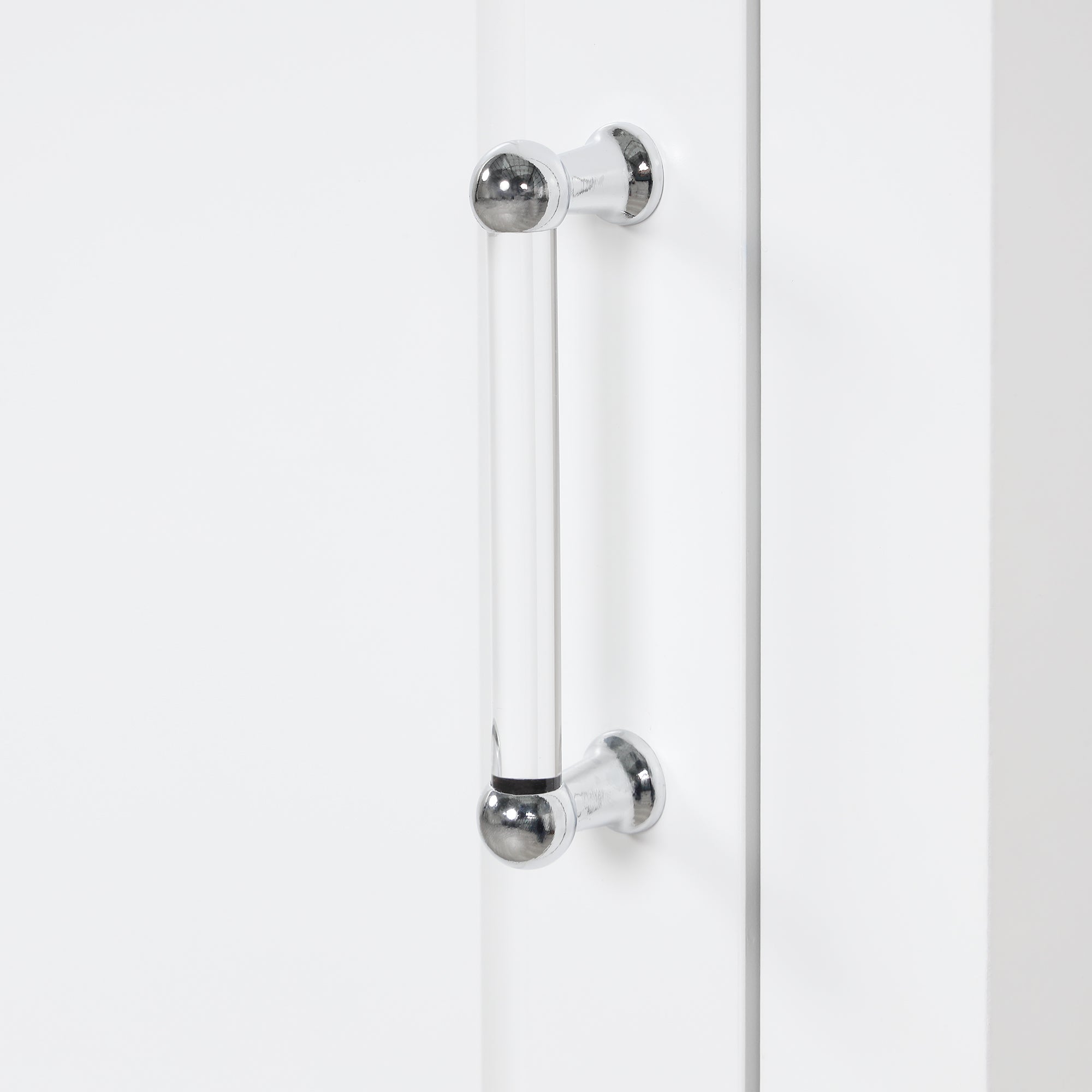 Valmor 68.1” Tall Bathroom Storage Cabinet in White