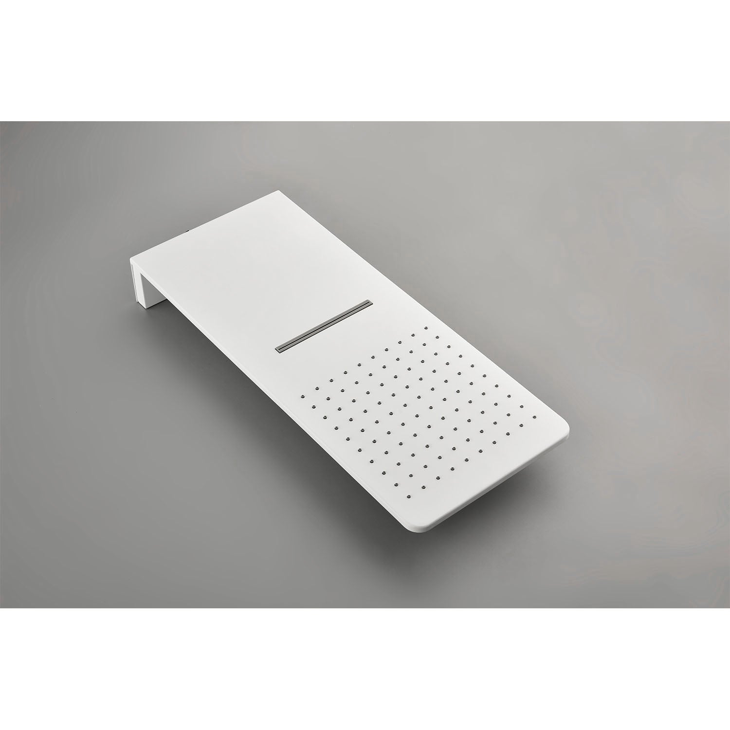 Cascade 3-Body Spray Rain Shower with Handheld - White