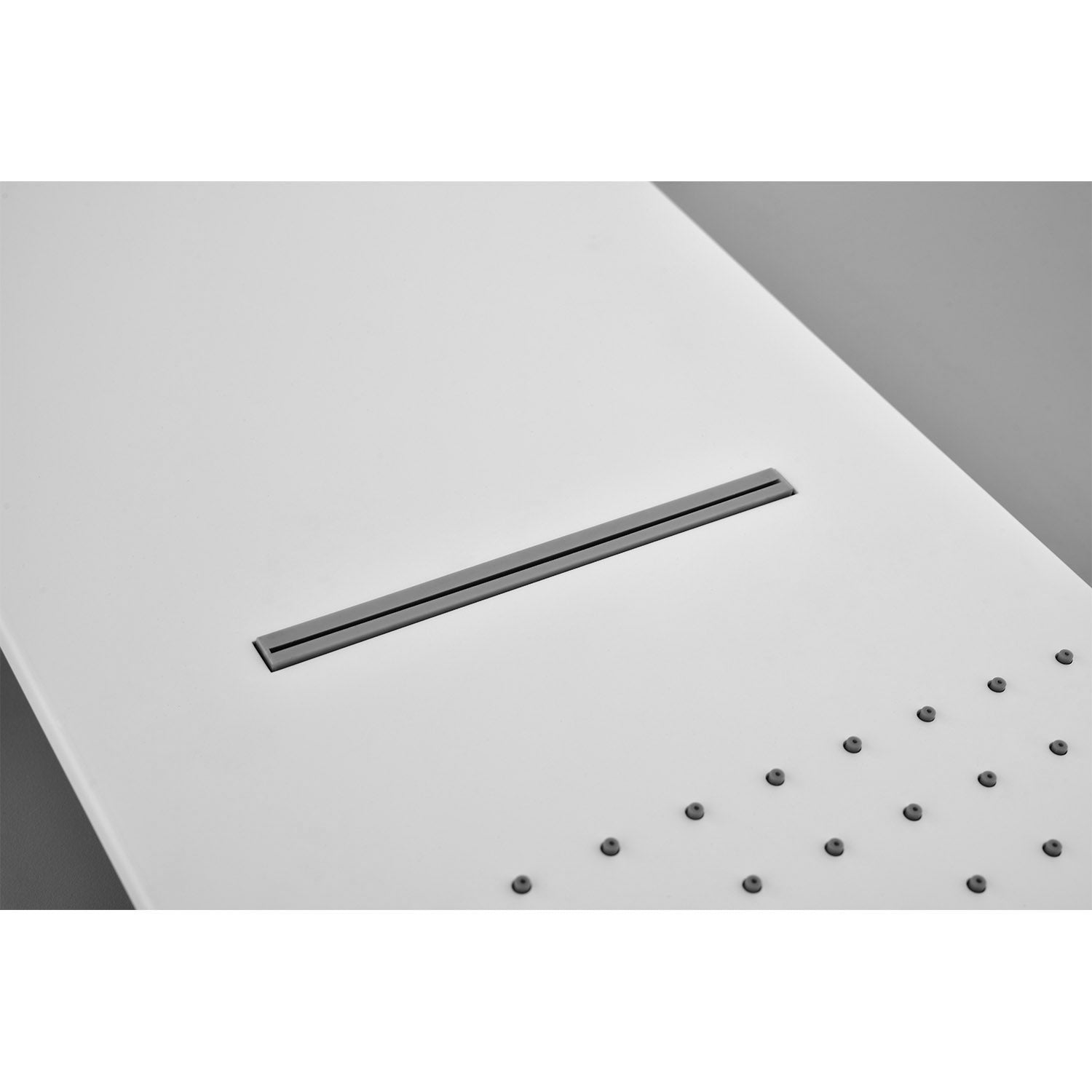 Cascade 3-Body Spray Rain Shower with Handheld - White